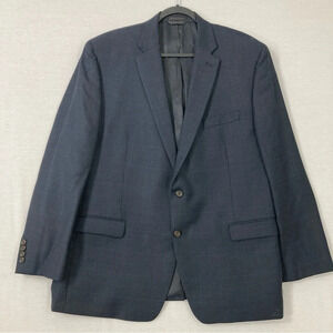 Lauren Ralph‎ Lauren Dark Gray 100% Wool Office Business Blazer size 46R